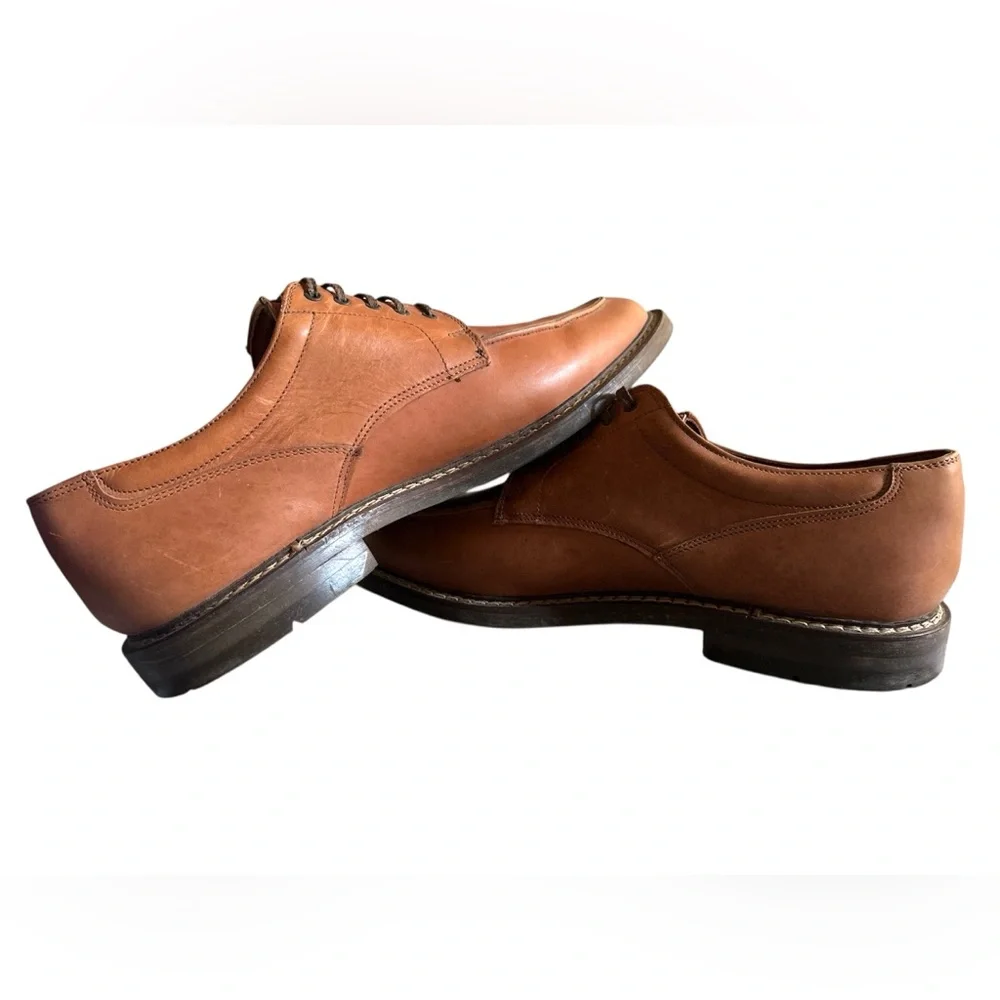 Antica Cuoieria Men’s Brown Leather Dress Shoes Italy Size‎ 11D